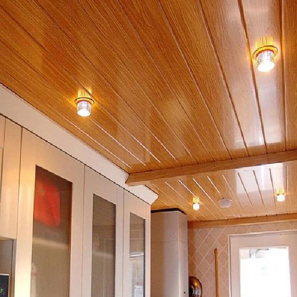 PVC Wooden Finish Ceiling