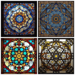 round-table-stained-glass-design